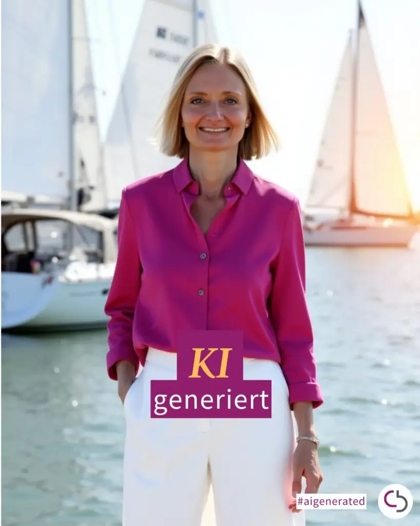 Diese Bilder sind KI. 2 KI generiertes Bild. Christine Brode - KI-Strategin- Strategie