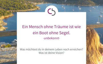 Ein Mensch ohne Träume ist wie ein Boot ohne Segel.